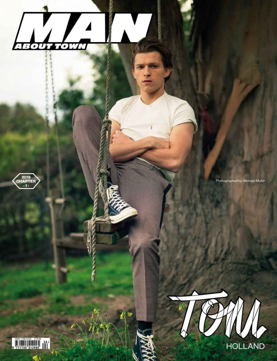 Tom Holland - MAN ABOUT TOWN Summer 2019