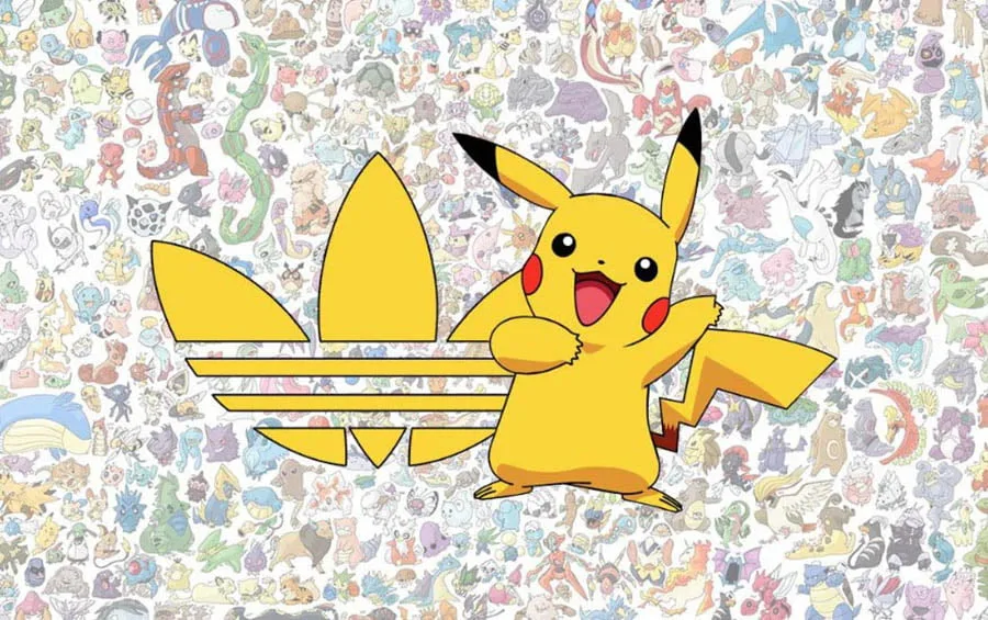 Adidas campus fashion pikachu