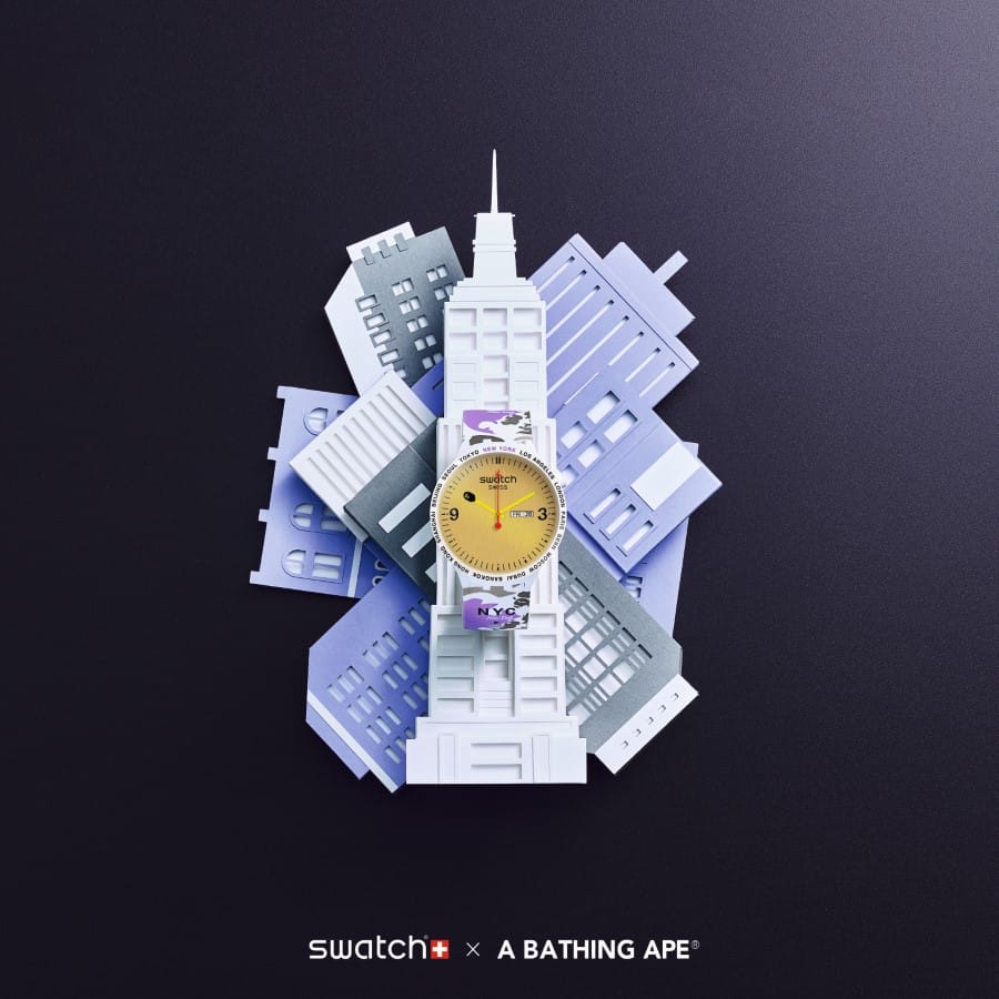 Swatch x Bape Cities New York