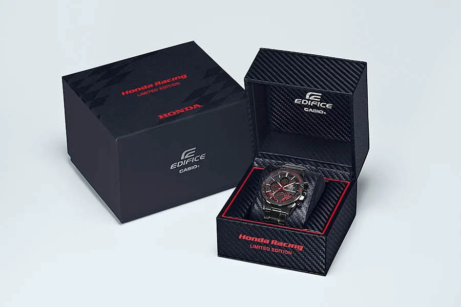 CASIO Edifice x Honda Racing EQB 1000HR 1 CASIO Edifice x Honda Racing EQB-1000HR