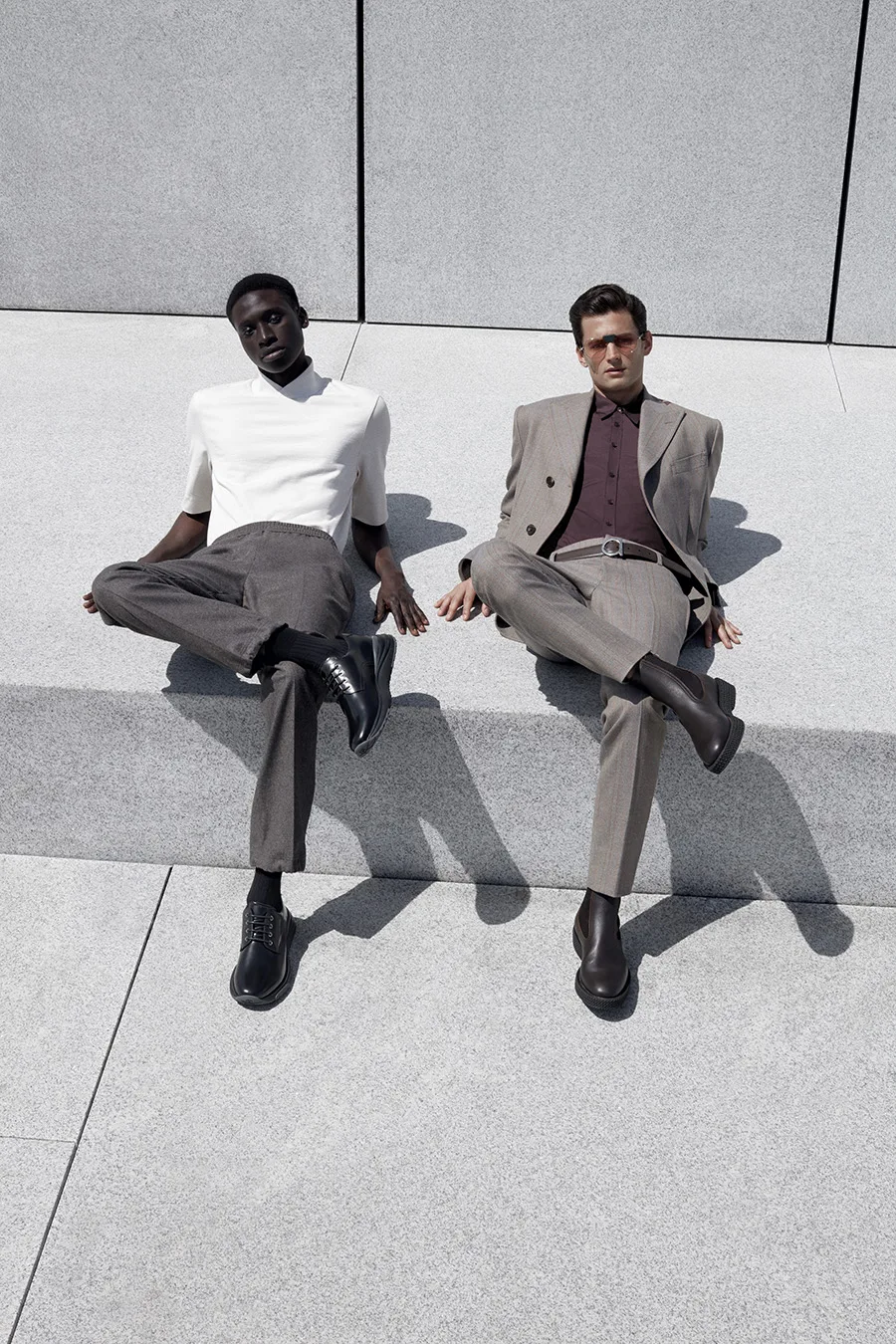 Salvatore Ferragamo Souliers Hybrid