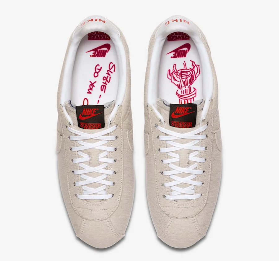 Stranger Things x Nike Cortez Upside down