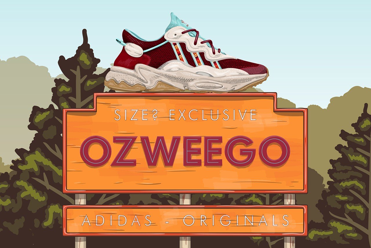size x adidas Originals Ozweego