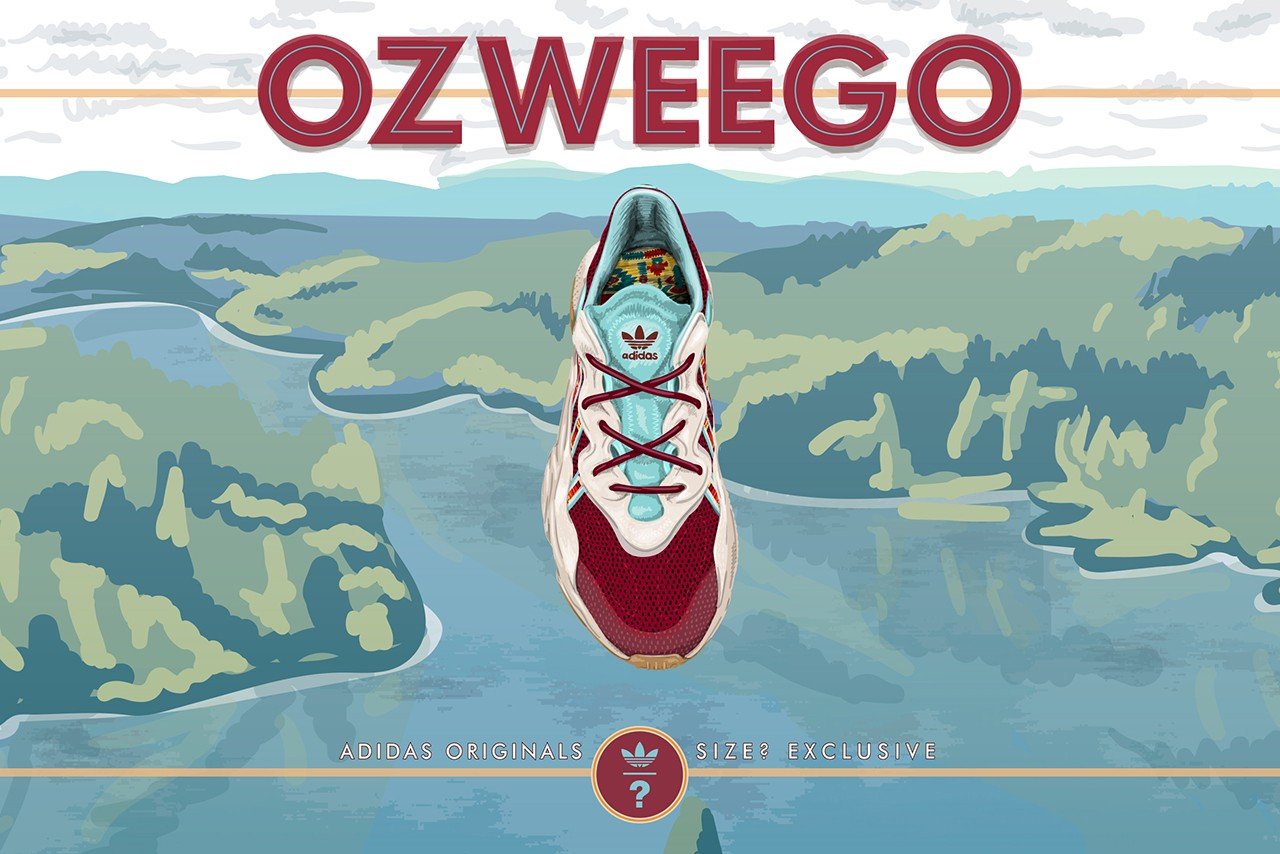 size x adidas Originals Ozweego