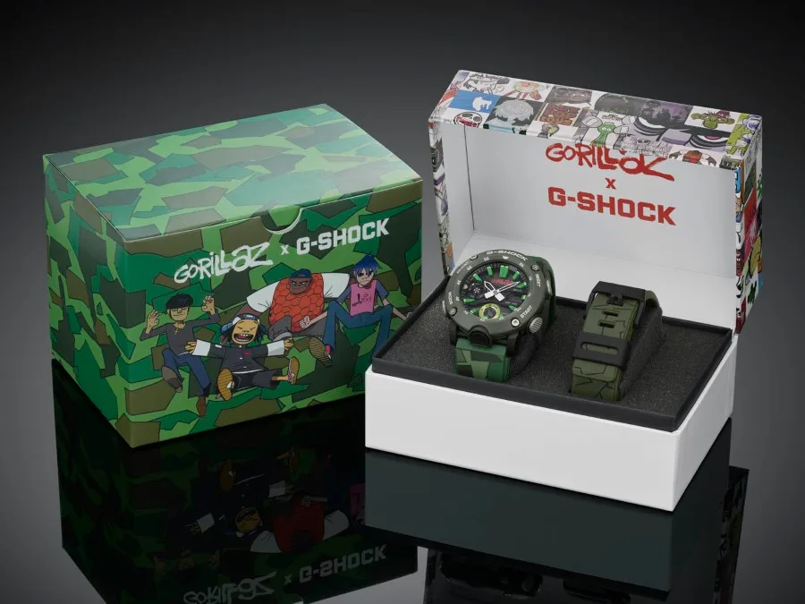G-SHOCK x GORILLAZ GA-2000 - 2nd Collaboration 2019