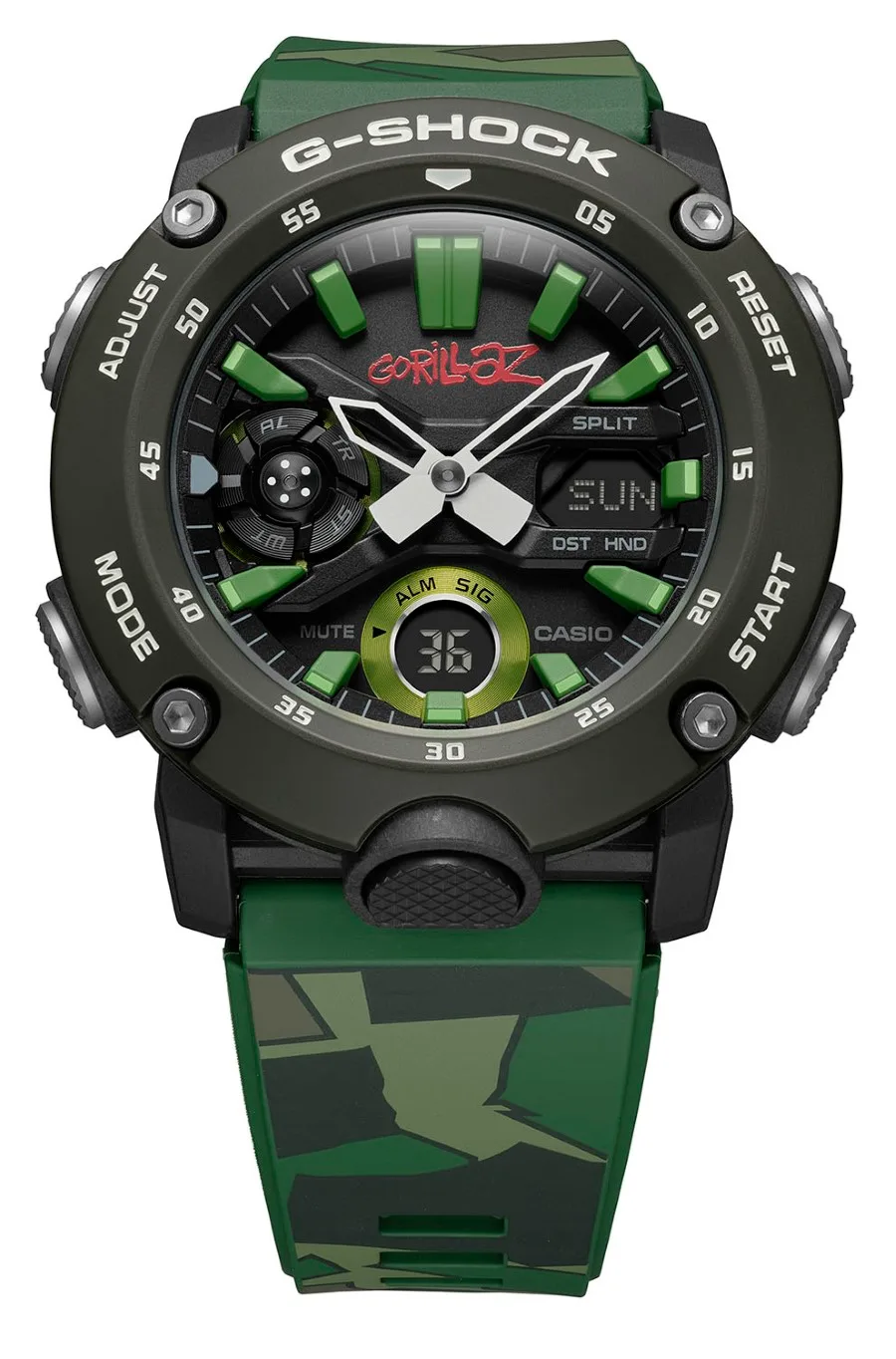 G-SHOCK x GORILLAZ GA-2000 - 2nd Collaboration 2019