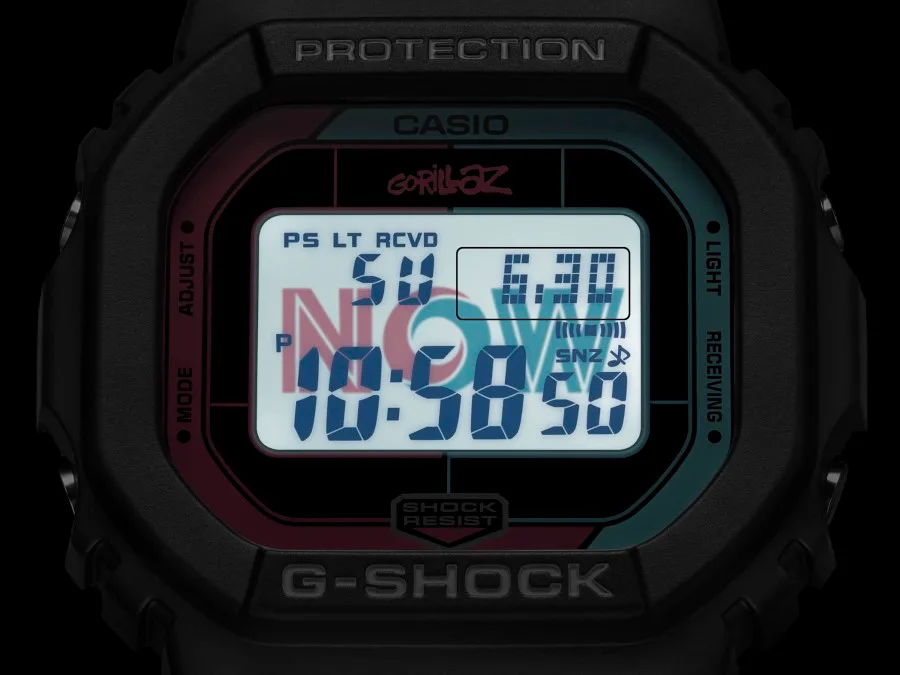 G-SHOCK x GORILLAZ GW-B5600 - 2nd Collaboration 2019