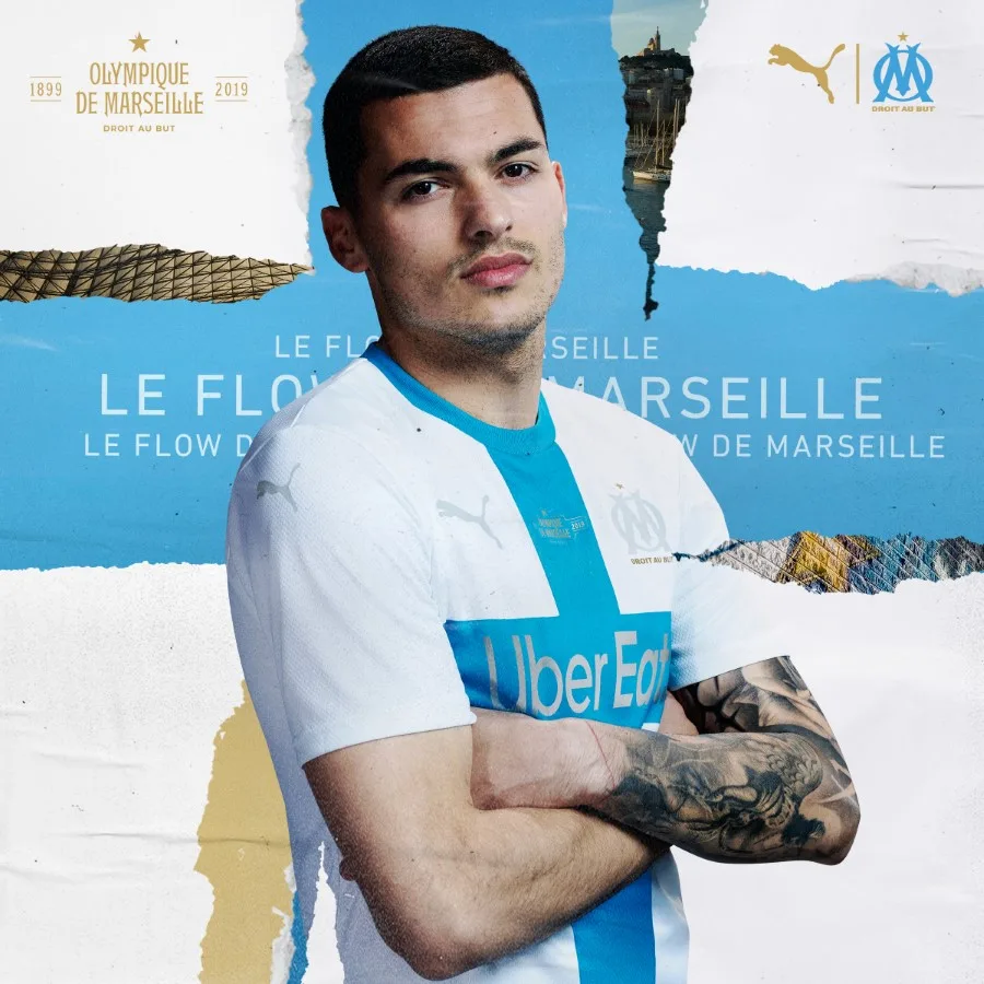PUMA Football x Maillot Anniversaire de lOlympique de Marseille 9 PUMA Football x Maillot Anniversaire de l'Olympique de Marseille