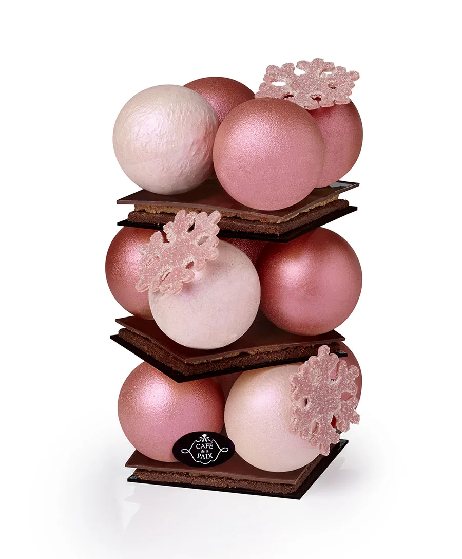 Bûches de Noël 2019 - Café de la Paix par Sophie de Bernardi