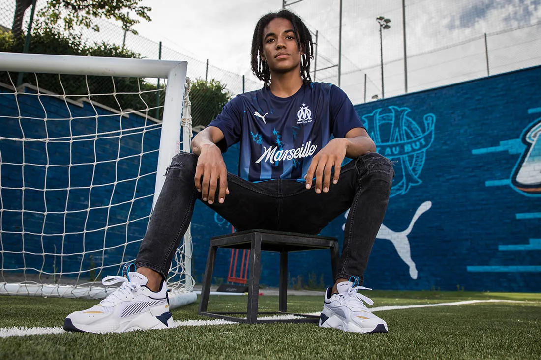 PUMA Football x Olympique de Marseille Influence Jersey 0 PUMA Football x Olympique de Marseille - Influence Jersey