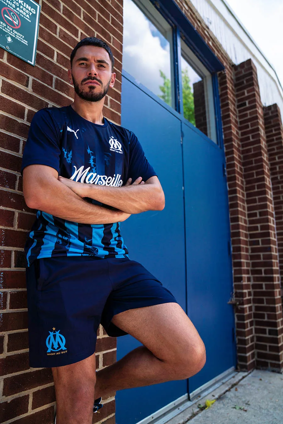 PUMA Football x Olympique de Marseille Influence Jersey 2 PUMA Football x Olympique de Marseille - Influence Jersey