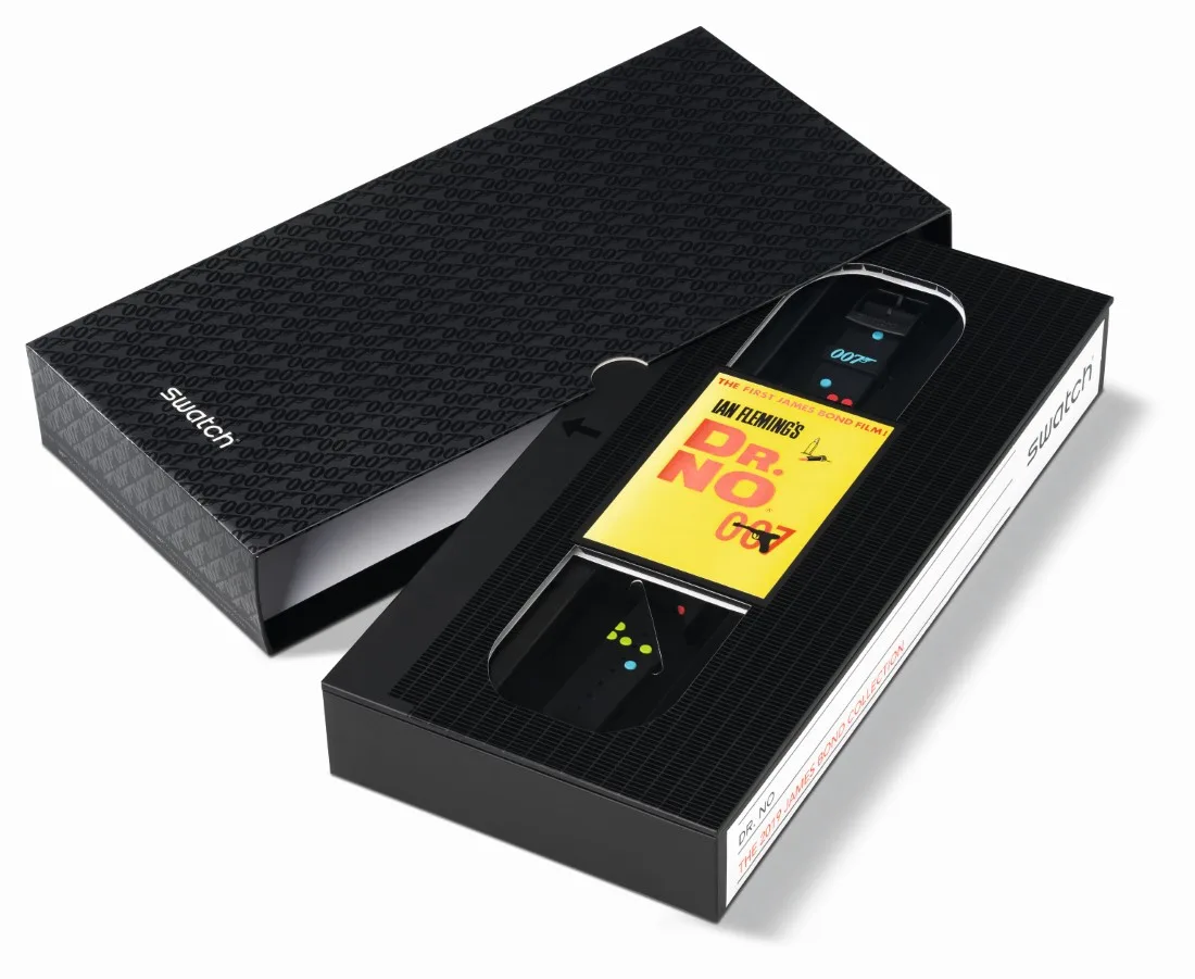 Swatch x 007 Collection James Bond Mourir peut attendre