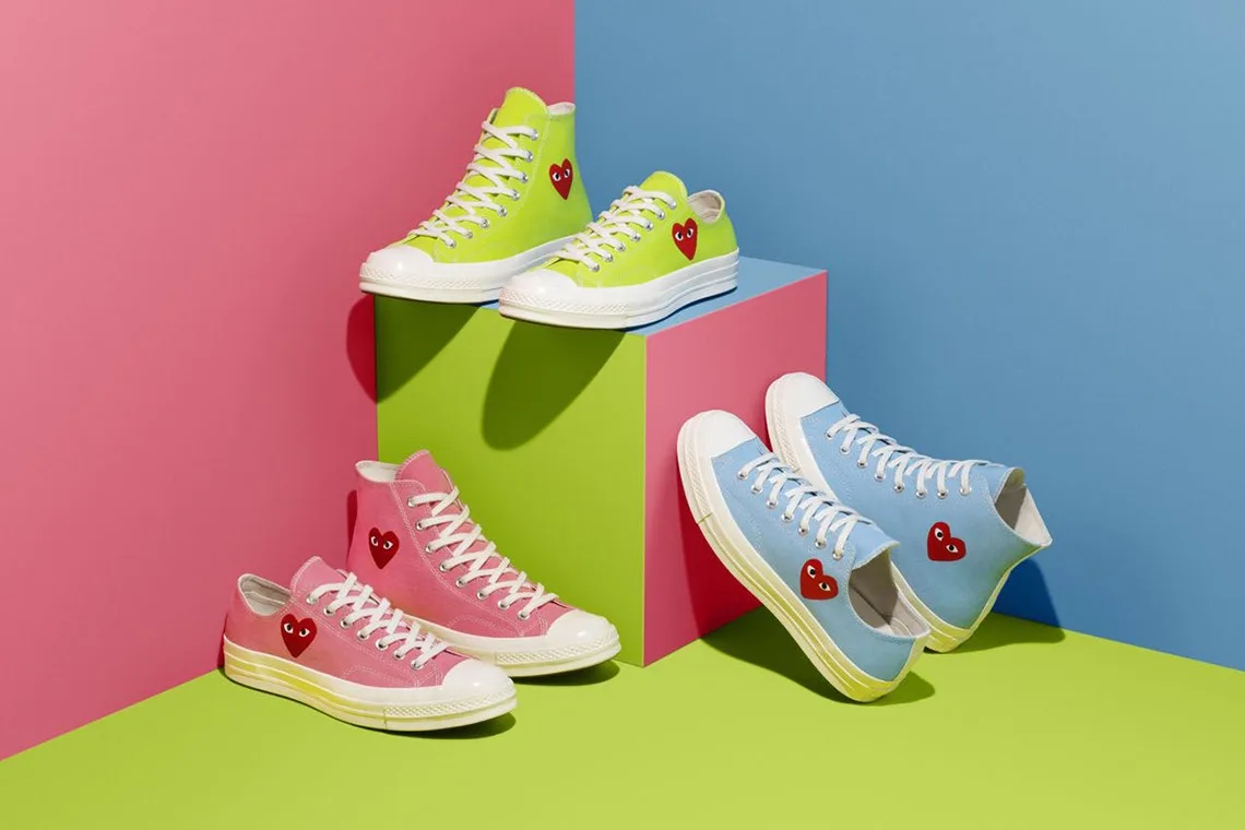COMME des GARÇONS PLAY x Converse Chuck 70