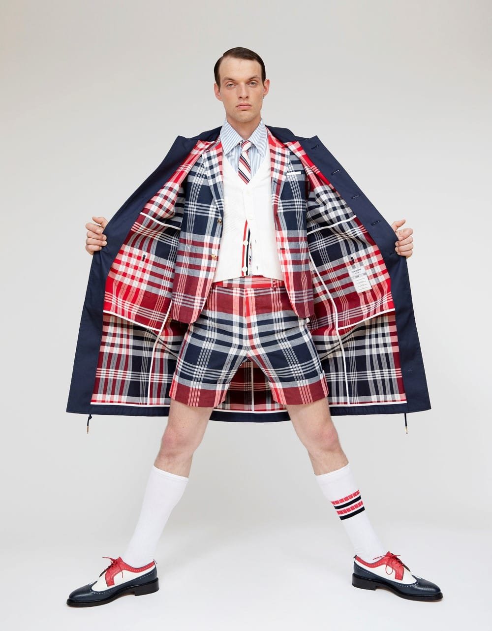 Thom Browne Campagne Seersucker Printemps Été 2020 9 Thom Browne Campagne Seersucker Printemps-Été 2020