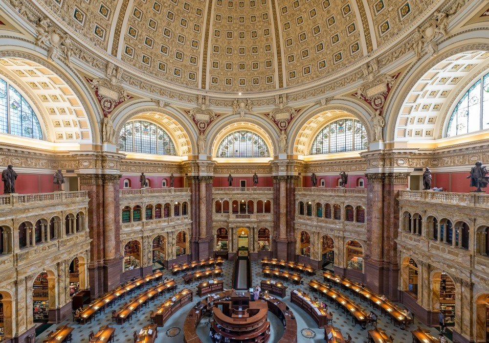 Bibliothèque du Congrès des Etats-Unis - Washington
