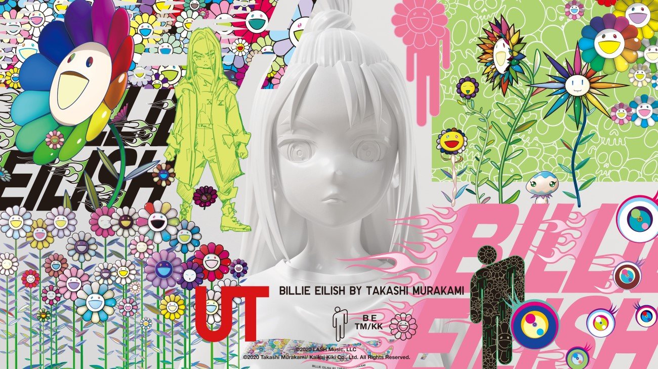 UNIQLO x Billie Eilish x Takashi Murakami