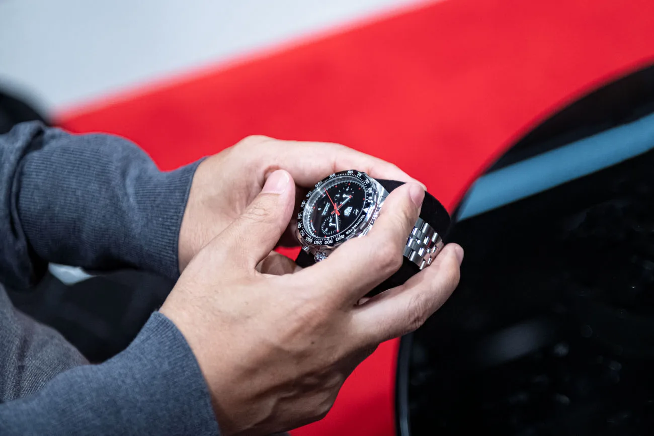 TAG Heuer x Fragment Design Heuer 02 chronographe