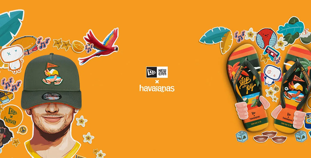 Havaianas x New Era - Collection Step into Joy