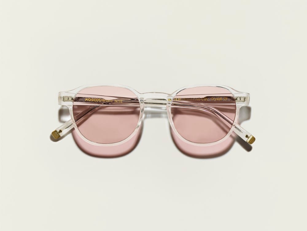 Moscot New York Rose Custom Made Tint ARTHUR 0 Moscot New-York Rose Custom Made Tint