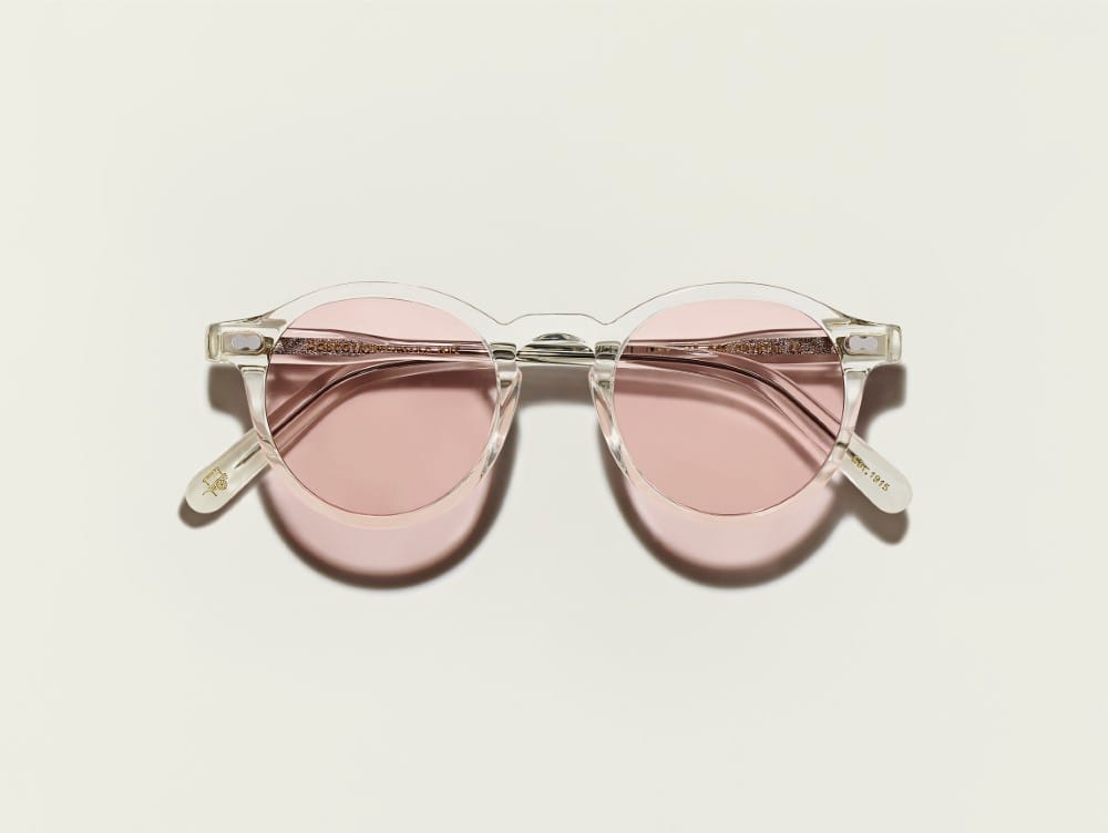 Moscot New York Rose Custom Made Tint MILTZEN 1 Moscot New-York Rose Custom Made Tint