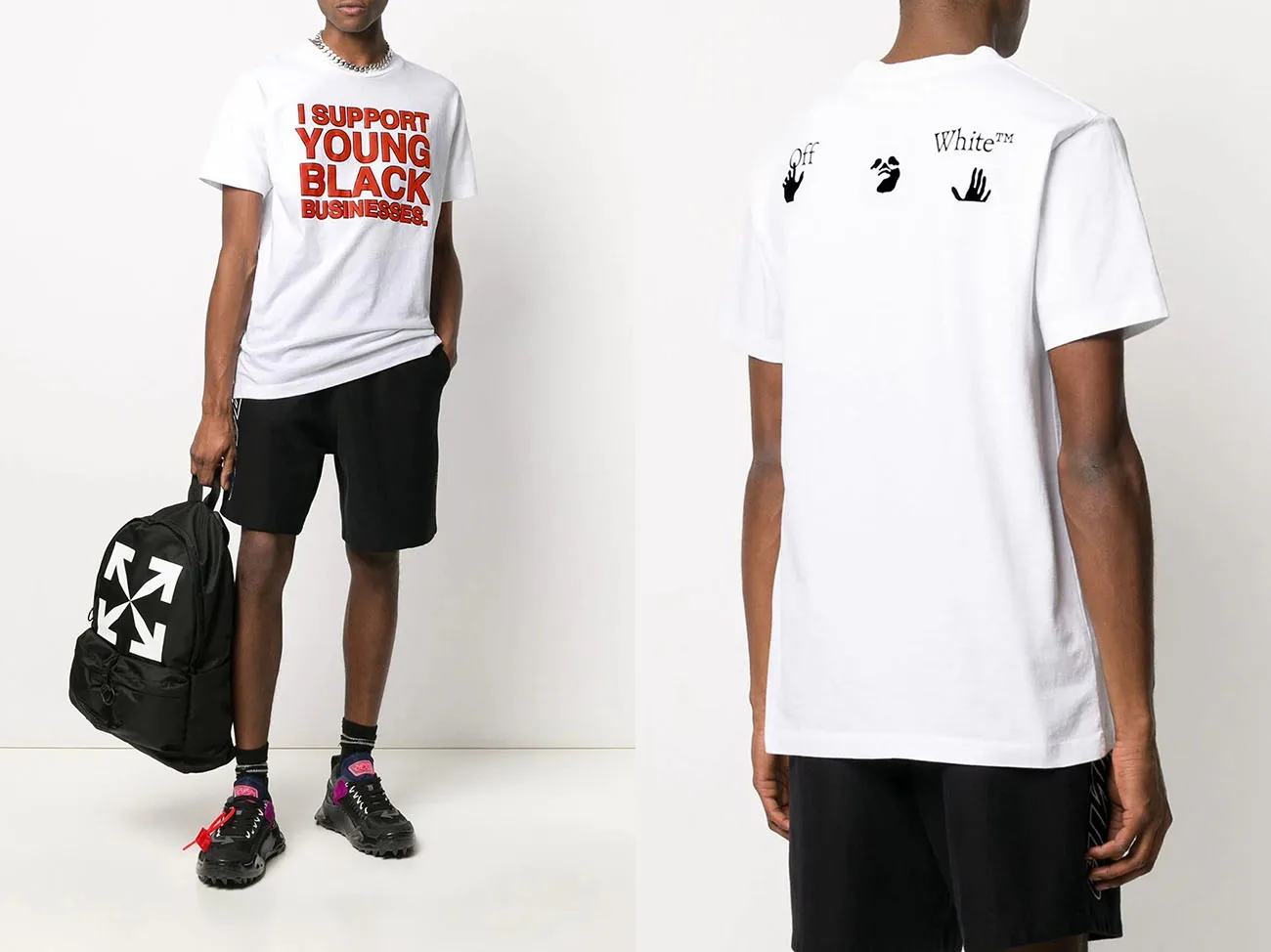 Off-White - I Support Young Black Businesses