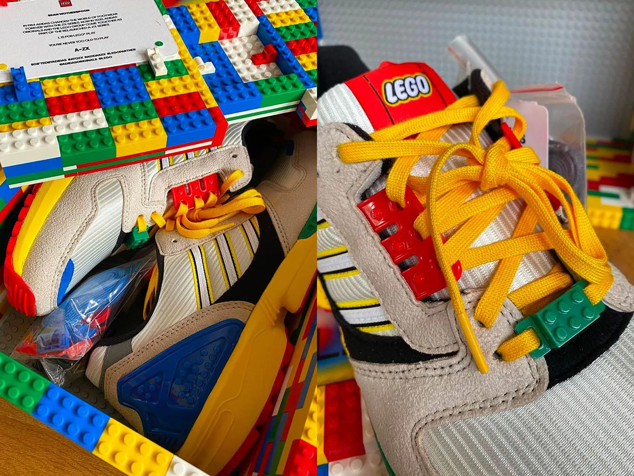 LEGO x adidas ZX 8000