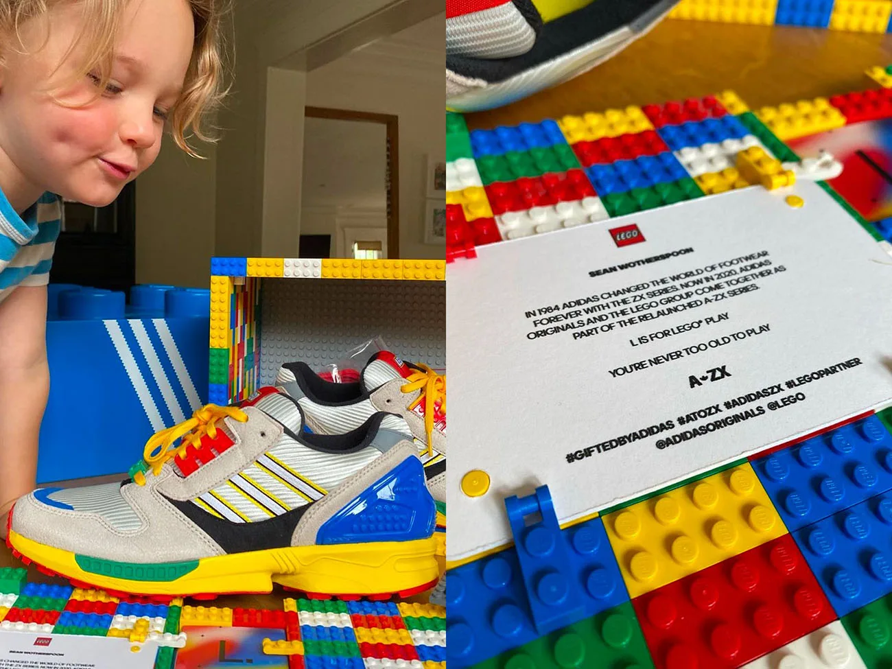 LEGO x adidas ZX 8000