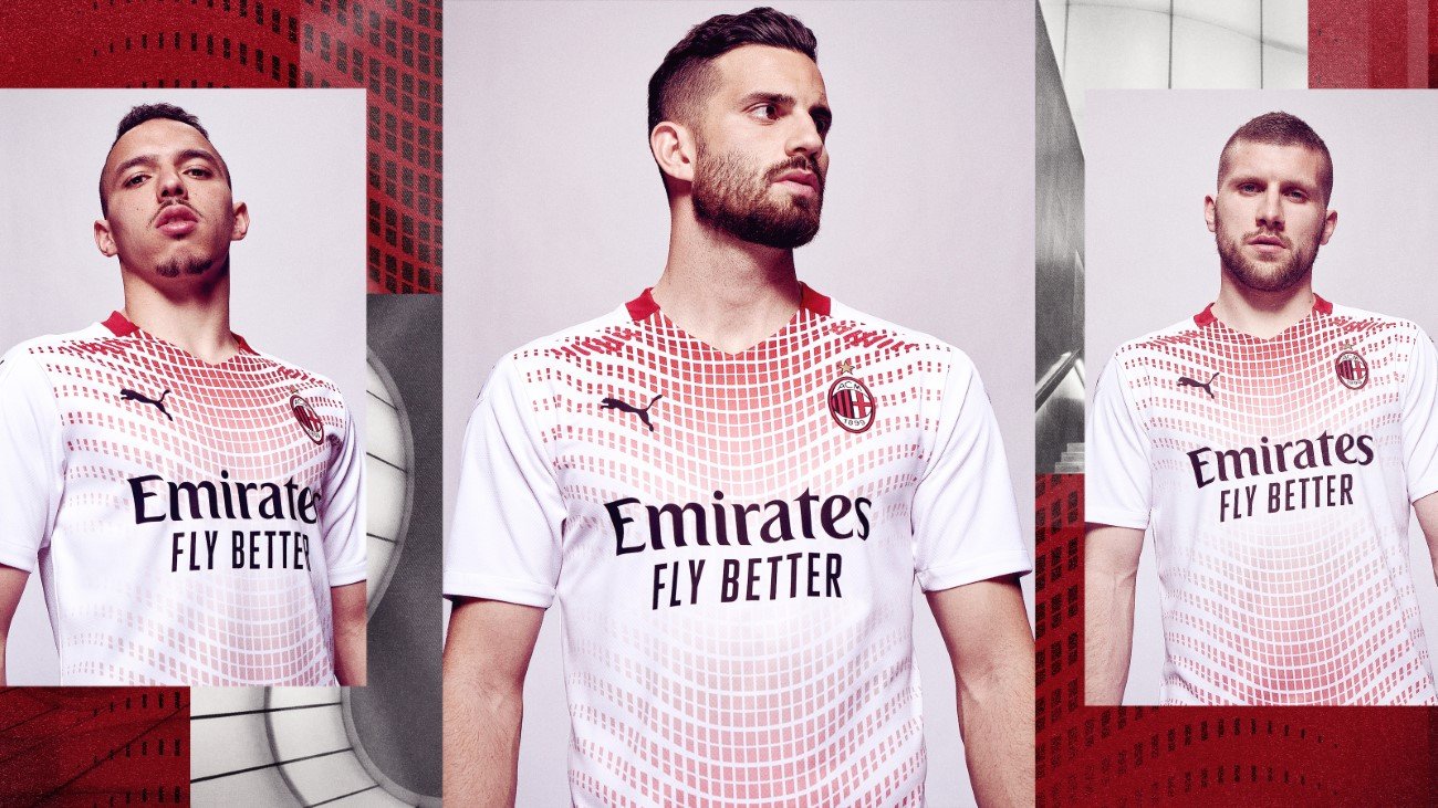 PUMA Football x AC Milan - Kit Extérieur 2020-2021