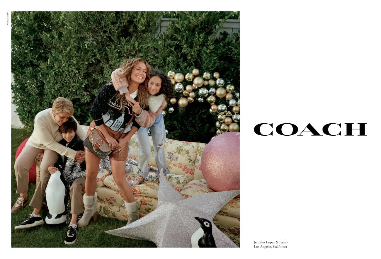 Coach - Campagne Holiday 2020 - Jennifer Lopez