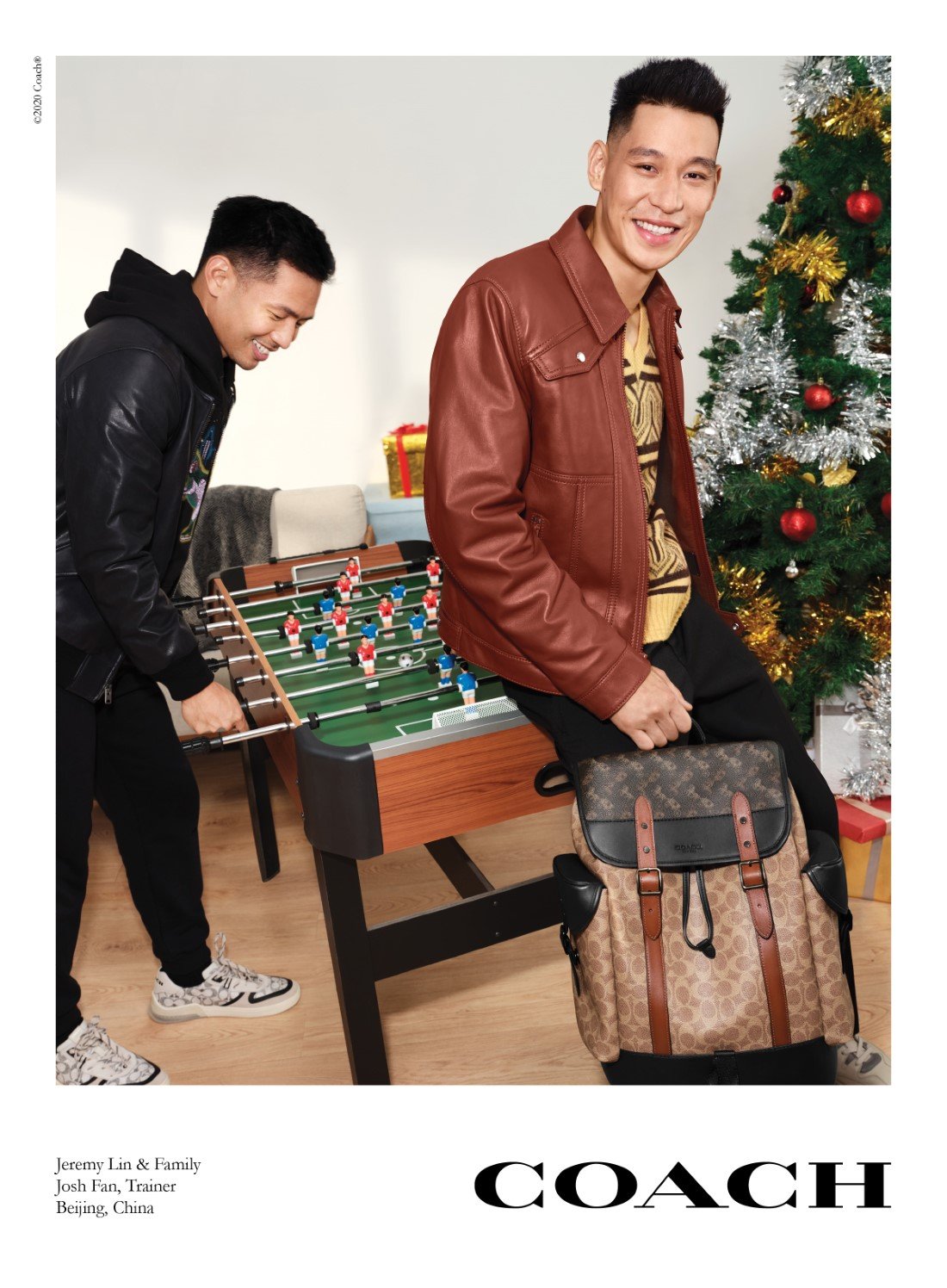 Coach - Campagne Holiday 2020 - Jeremy Lin