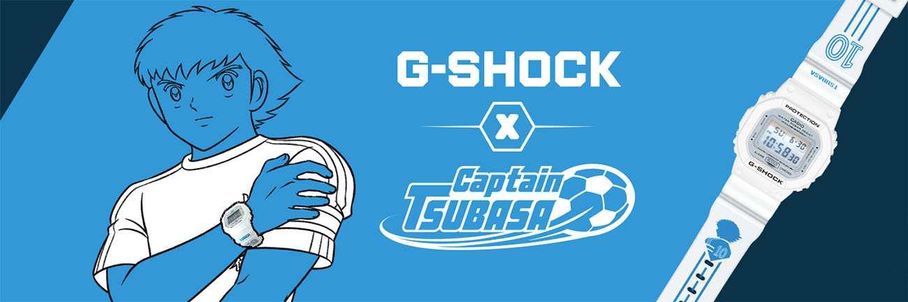 G-SHOCK x Captain Tsubasa