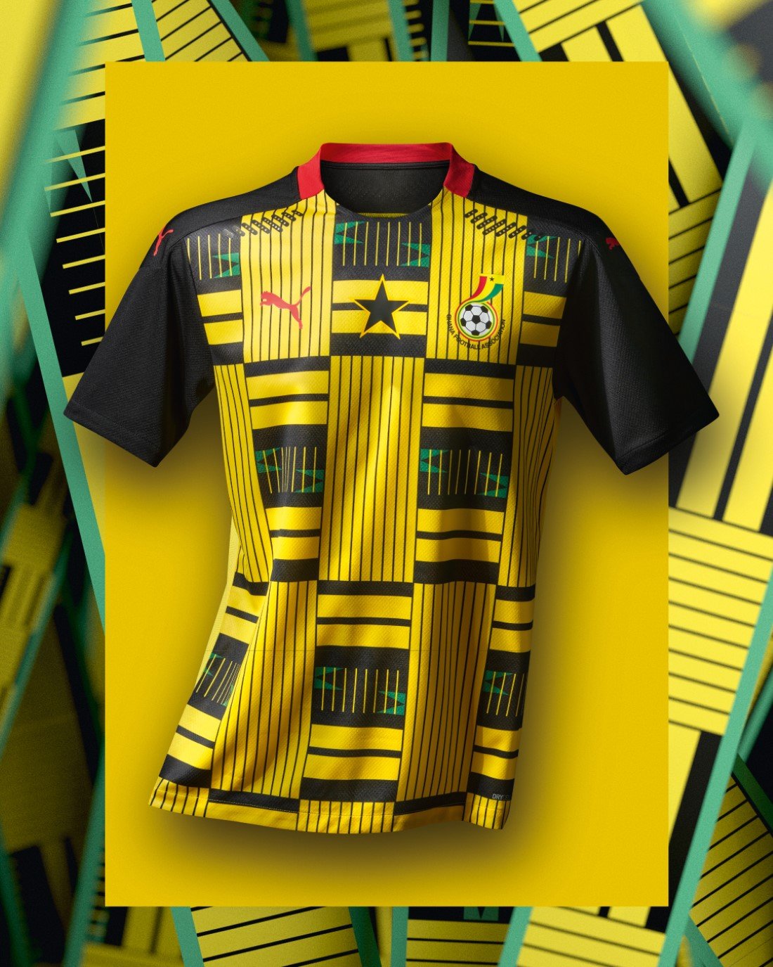 PUMA Football - Sélection Ghana 2020-2021 - Away Kit