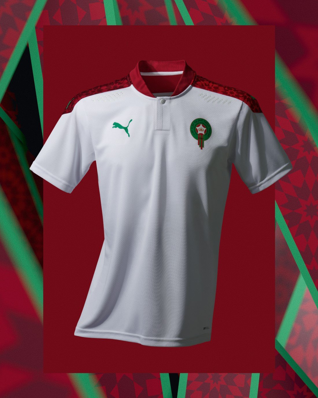 PUMA Football - Sélection Maroc 2020-2021 - Away Kit
