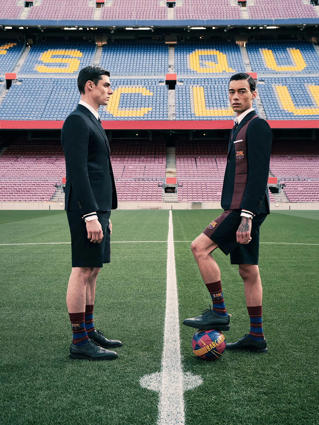 Thom Browne x FC Barcelone