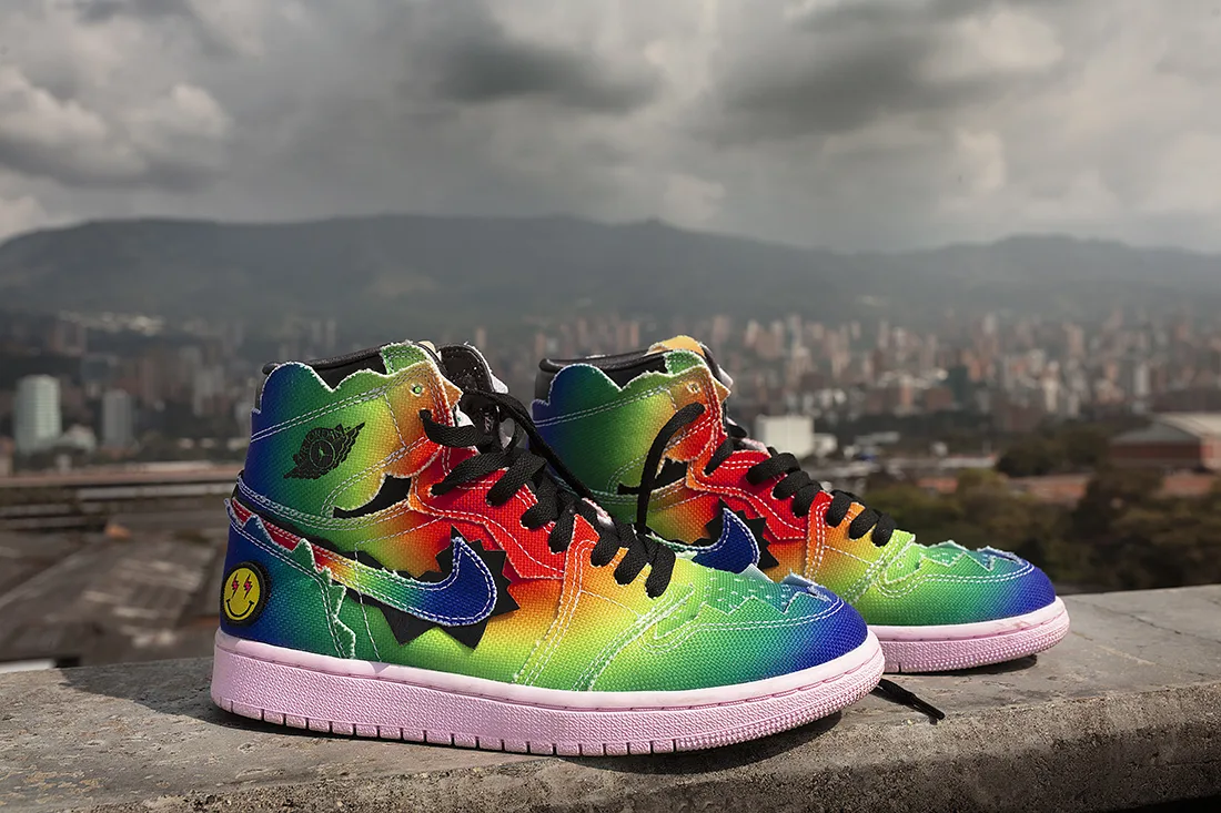 J Balvin x Air Jordan 1 High OG