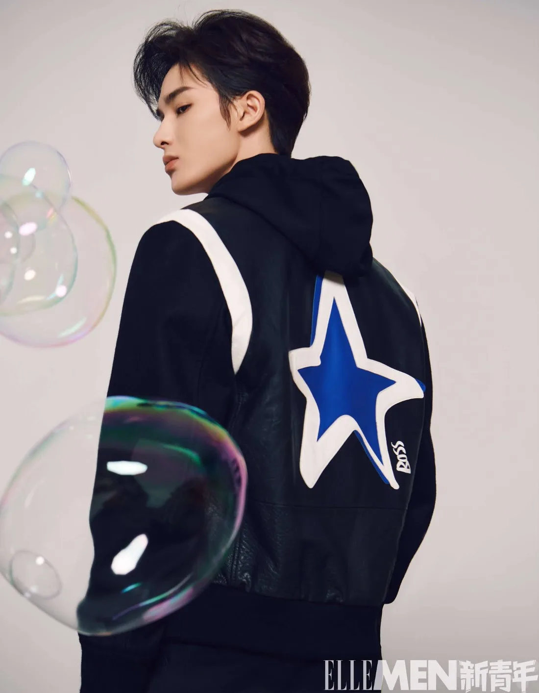 Zhu Zhengting x Elle Men China Automne 2020