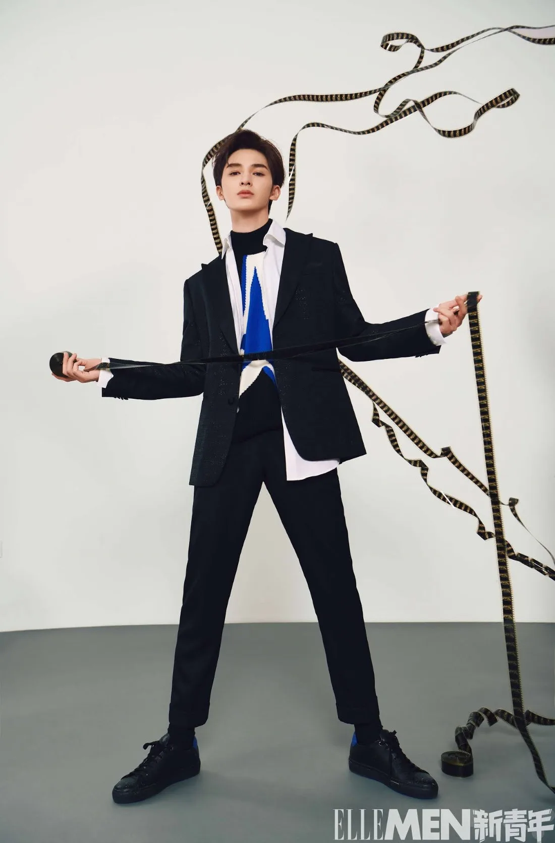 Zhu Zhengting x Elle Men China Automne 2020