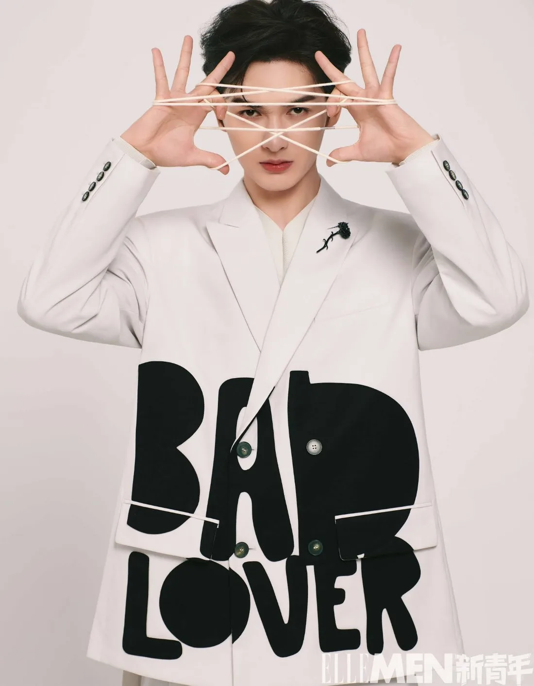 Zhu Zhengting x Elle Men China Automne 2020