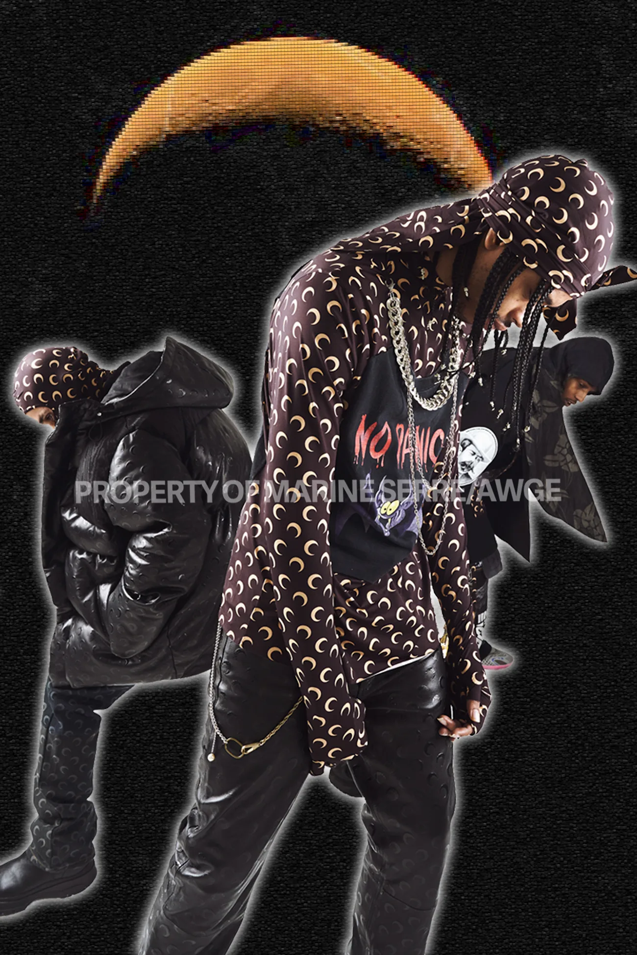 Marine Serre x AWGE A$AP Rocky