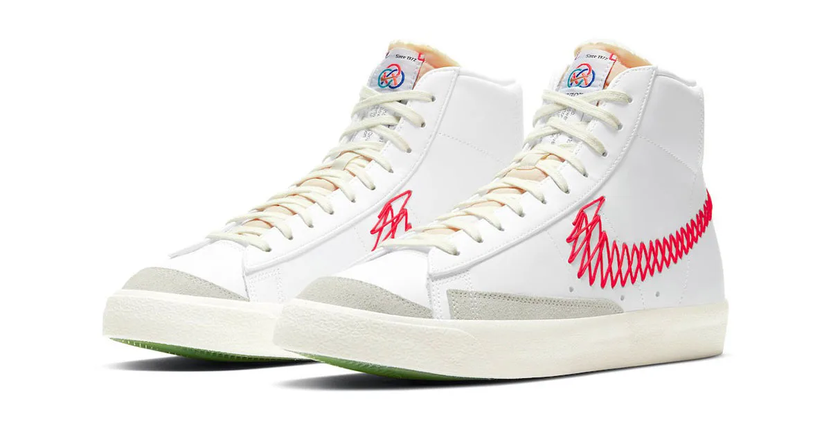 Nike Blazer Mid 77 Zig Zag Swoosh