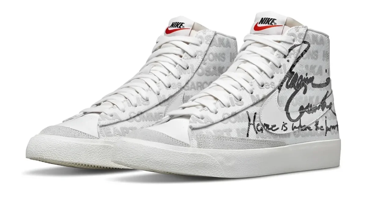 Nike Blazer x Naomi Osaka x COMME des GARÇONS, la sneaker qui a couronné une icône avant l'heure