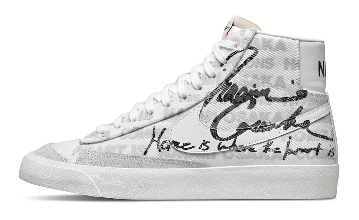 Nike Blazer x Naomi Osaka x COMME des GARÇONS, la sneaker qui a couronné une icône avant l'heure
