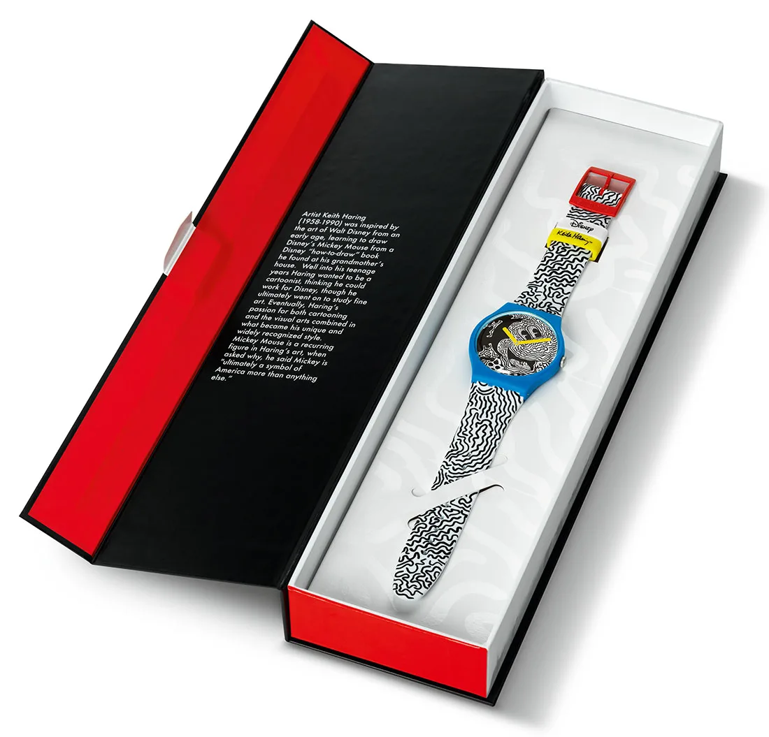 Swatch x Disney Mickey Mouse x Keith Haring