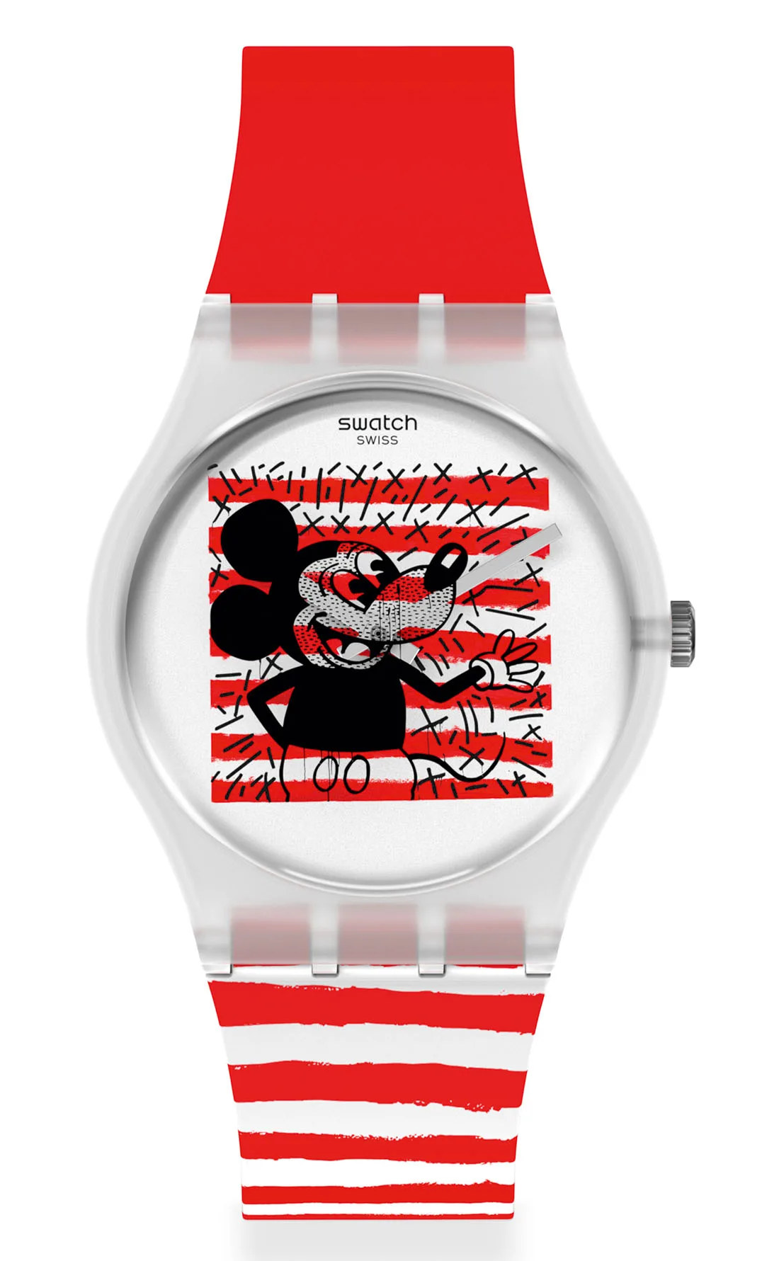 Swatch x Disney Mickey Mouse x Keith Haring - MOUSE MARINIÈRE