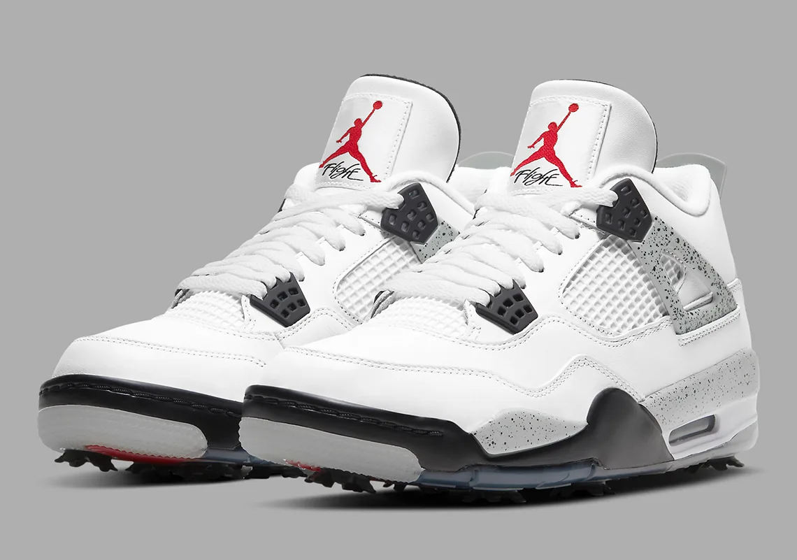 Air Jordan 4 Golf White Cement