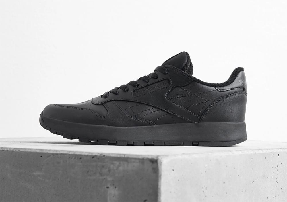 Maison Margiela x Reebok Classic Leather Tabi Black
