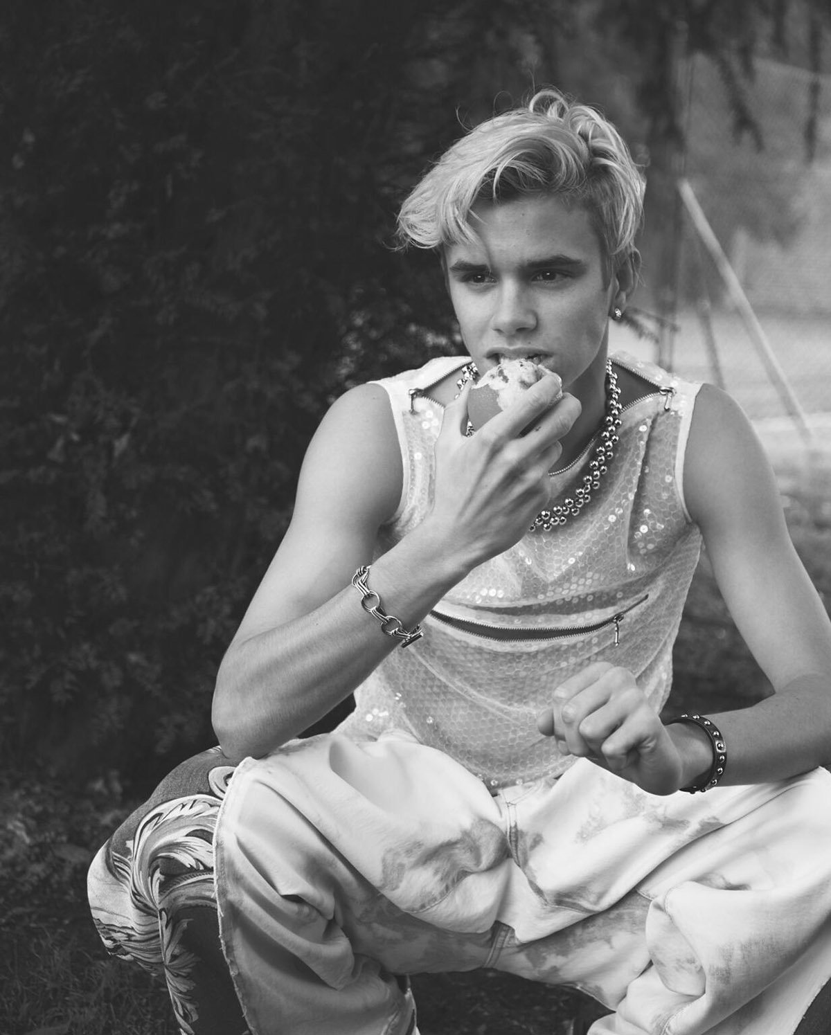 Romeo Beckham - L’Uomo Vogue N°10 par Mert & Marcus