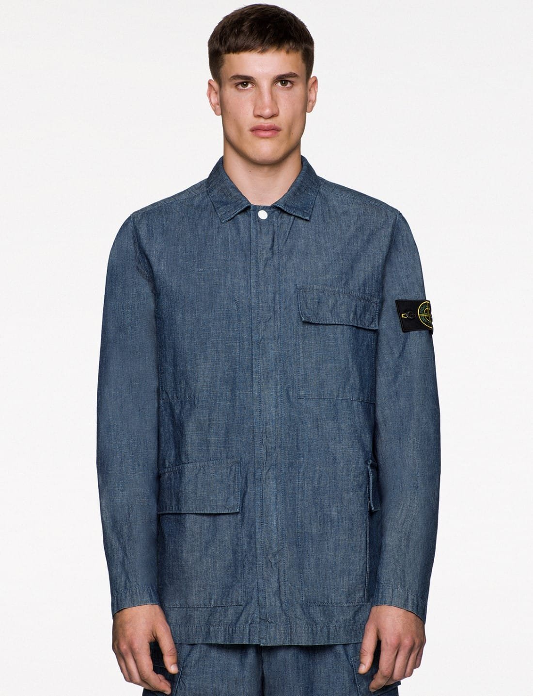Stone Island Collection Reflective Grid Printemps Ete 2021 22 Stone Island - Collection Reflective Grid Printemps-Été 2021