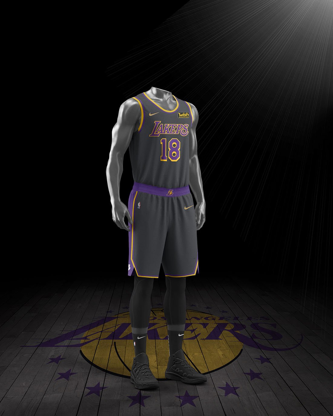 Nike x NBA Earned Edition 2020-21 - Los Angeles Lakers