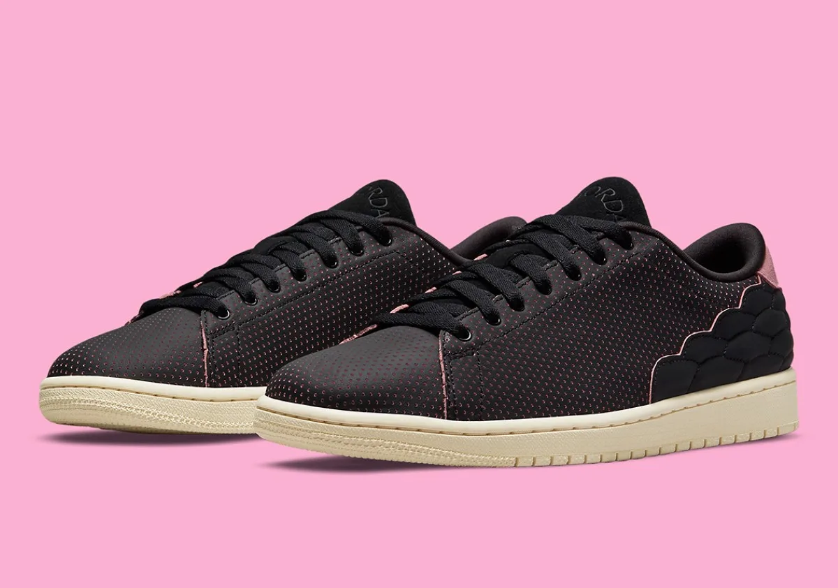 Air Jordan 1 Centre Court "Black Pink"